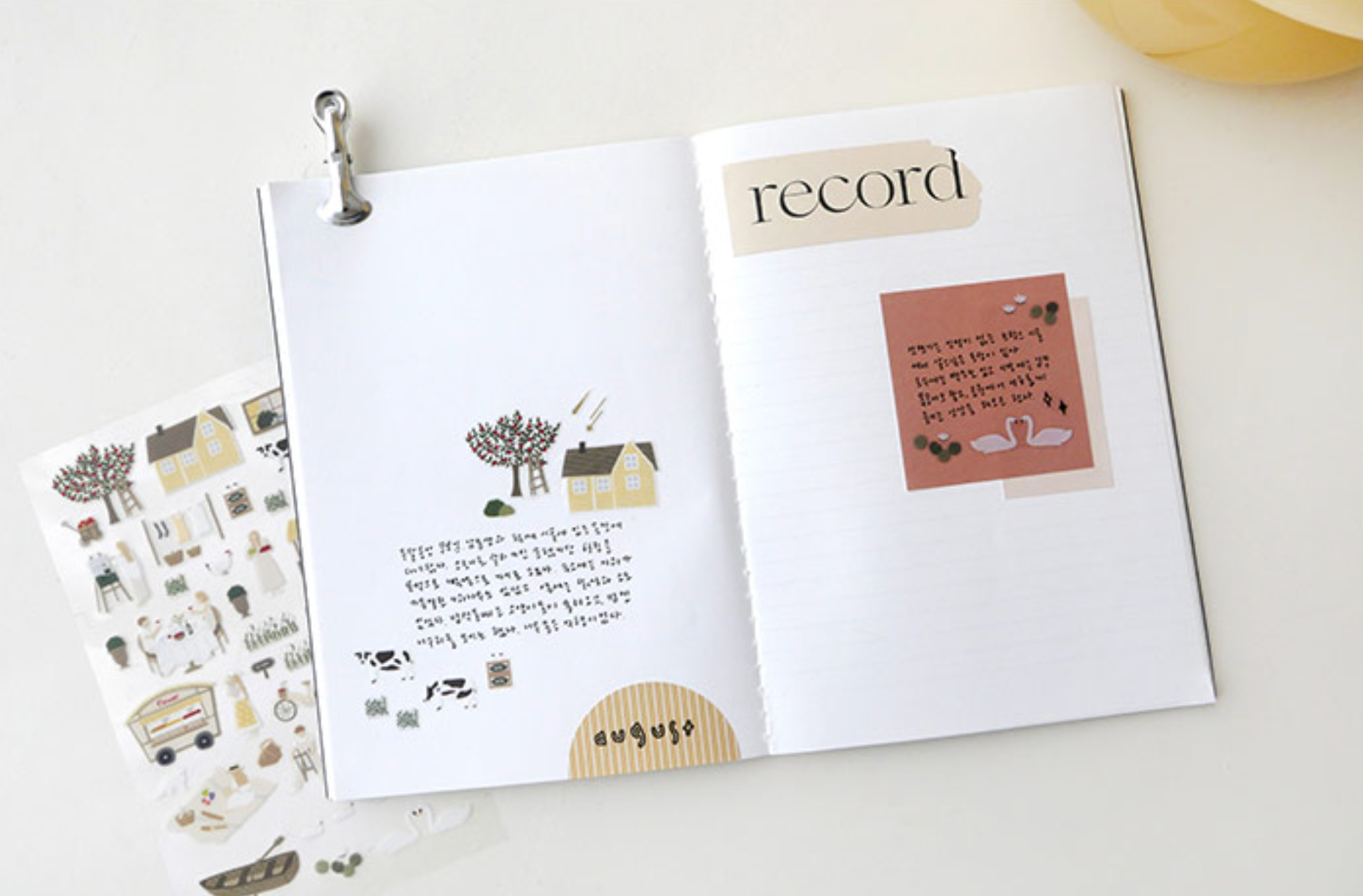 Suatelier Good Afternoon Stickers - Smidapaper Ikigai Shop