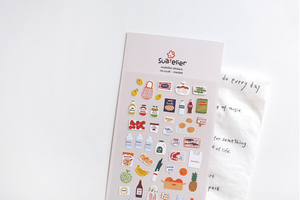 Suatelier Market Stickers - Smidapaper Ikigai Shop