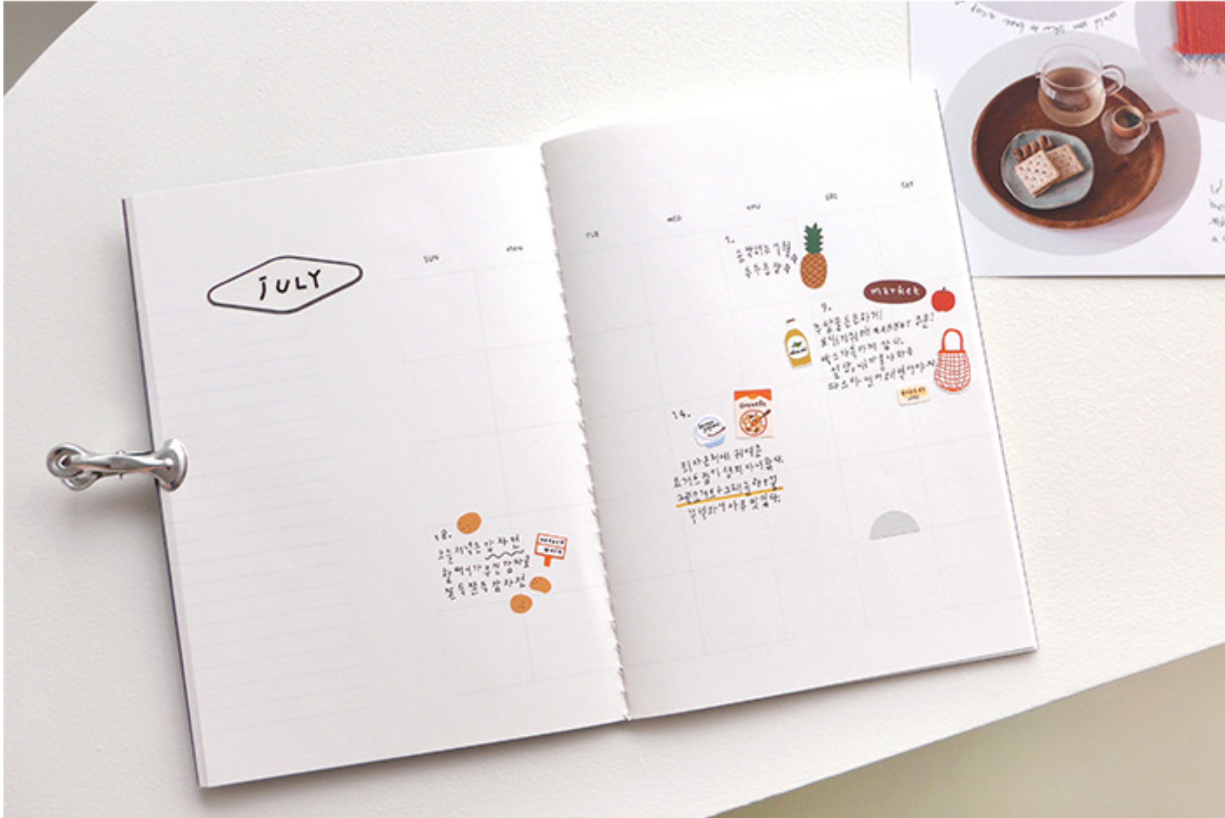 Suatelier Market Stickers - Smidapaper Ikigai Shop