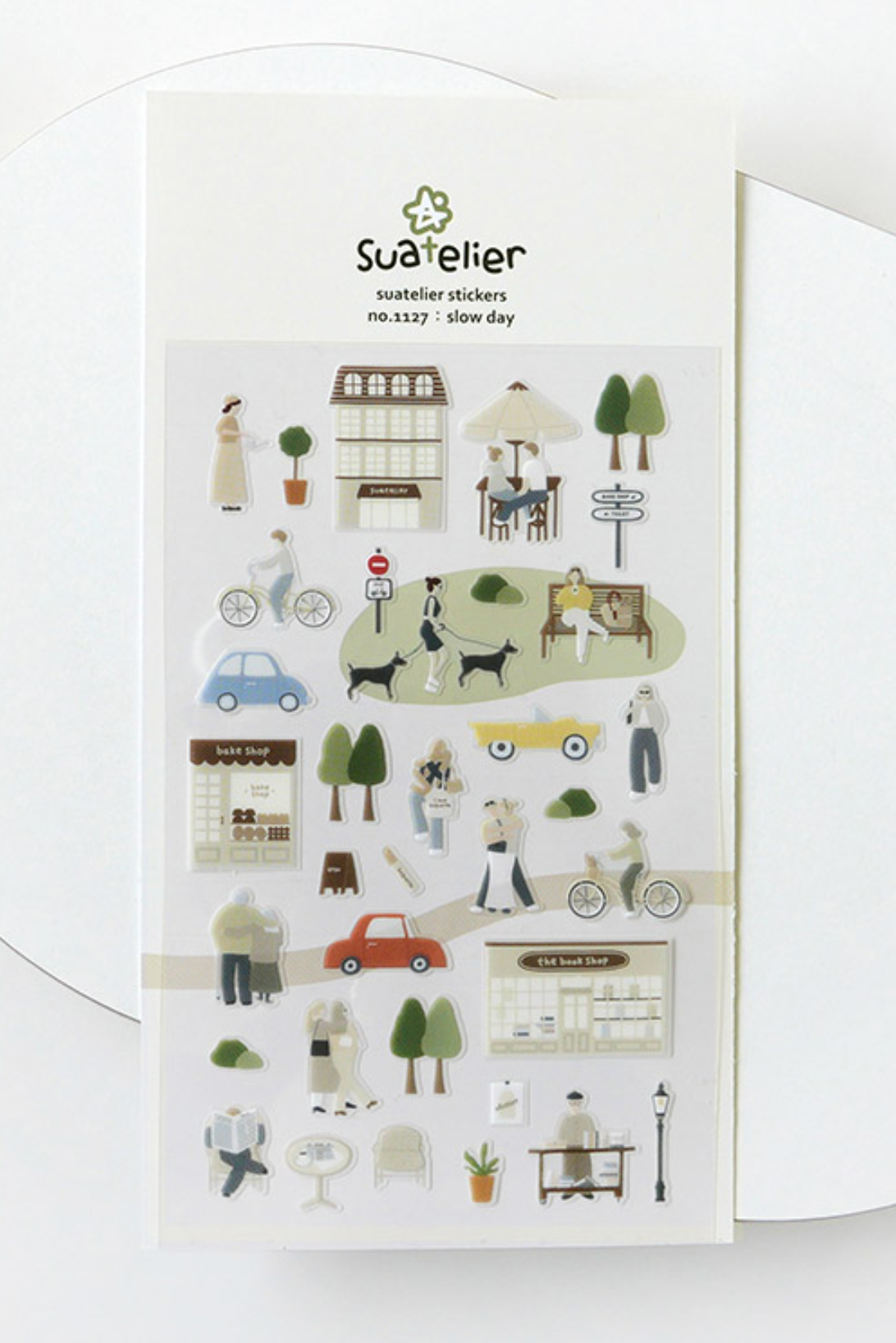 Suatelier Slow Day Stickers - Smidapaper Ikigai Shop