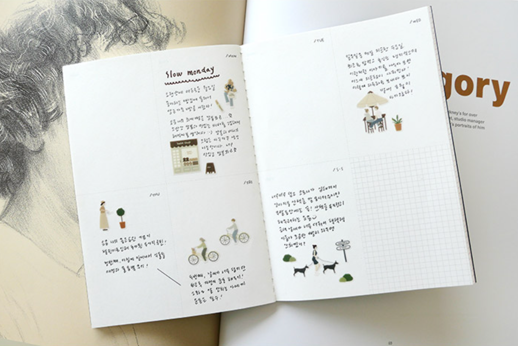 Suatelier Slow Day Stickers - Smidapaper Ikigai Shop