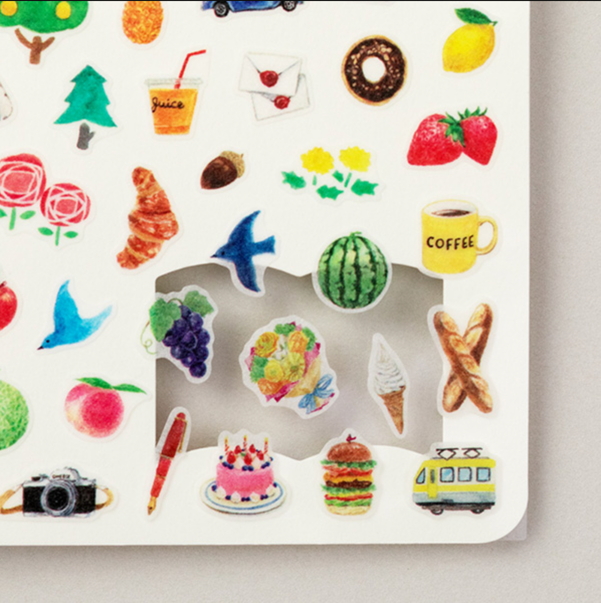 Midori Stickers for Diary: Everyday - Smidapaper Ikigai Shop