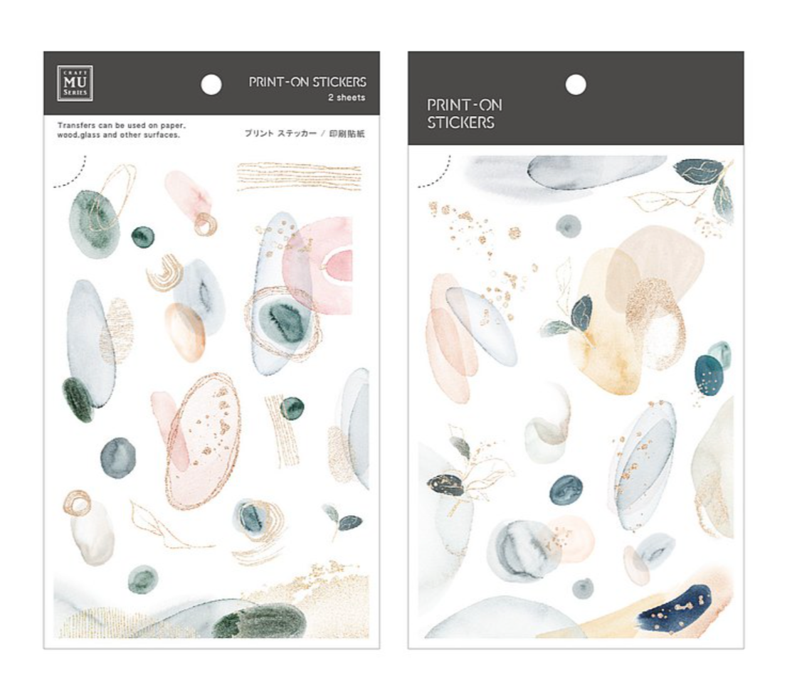 MU Print-On Stickers-180 Spring to Summer - Smidapaper Ikigai Shop