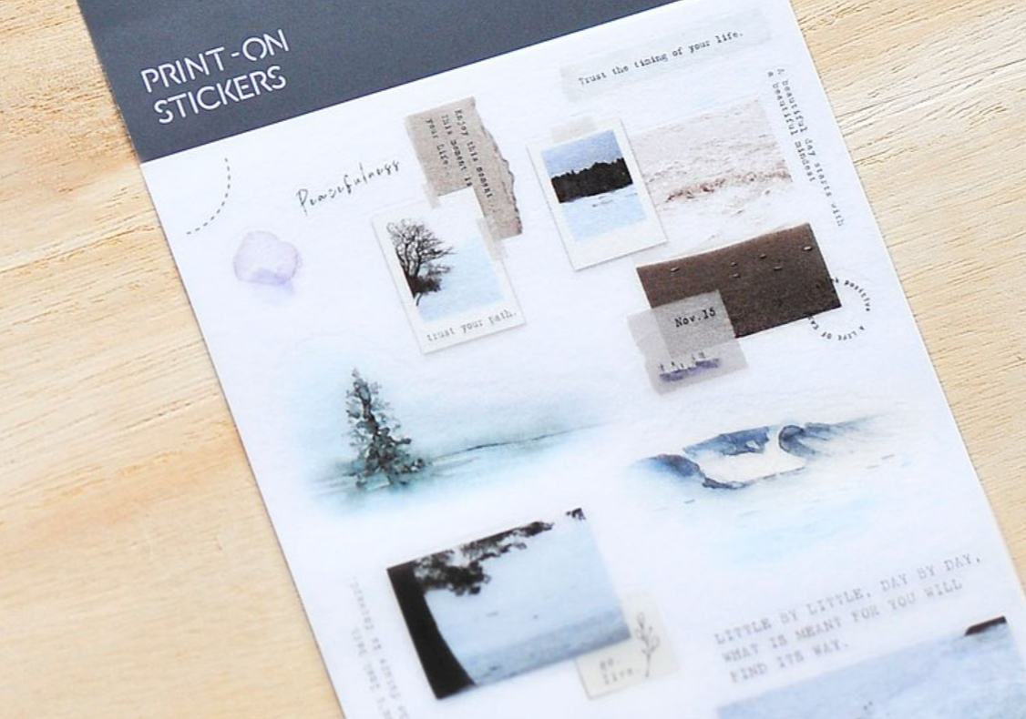 MU Print-On Stickers-177 Life is a Journey - Smidapaper Ikigai Shop