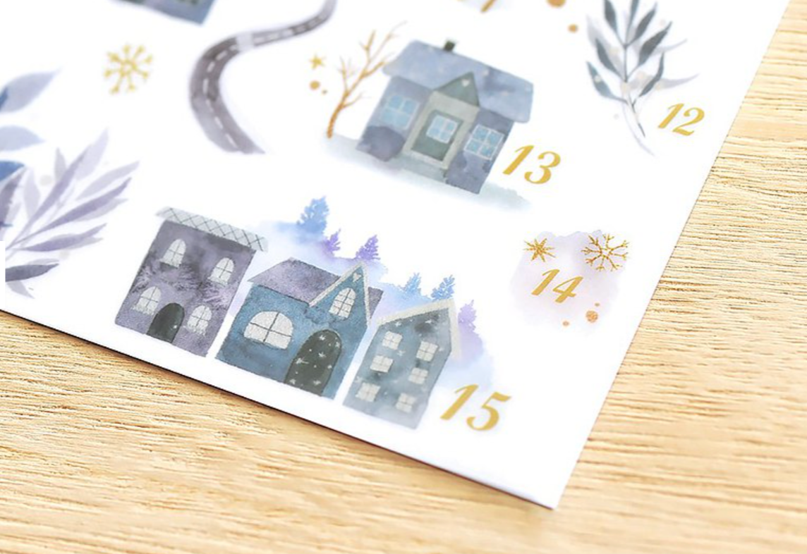 MU Print-On Stickers-164 Midnight Memories - Smidapaper Ikigai Shop