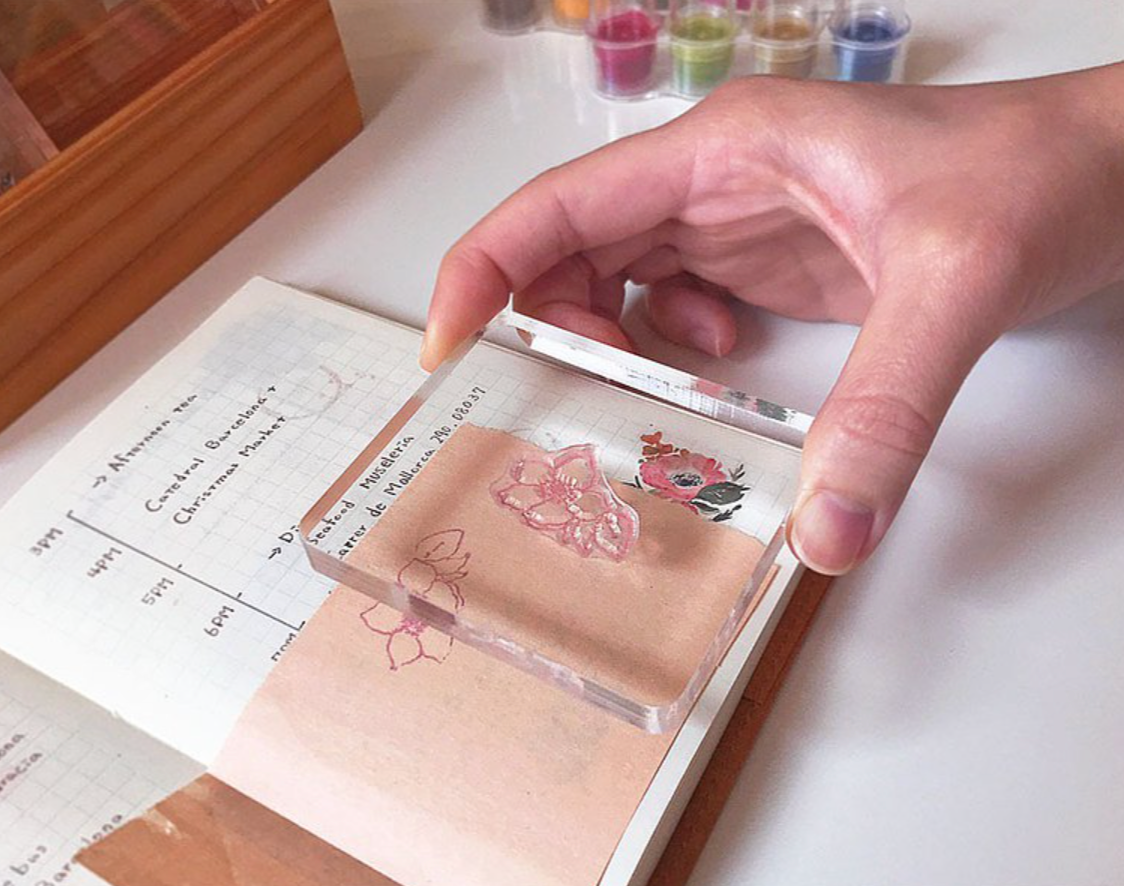 MU Craft My Icon Stamp No. 15: Spring Blooms - Smidapaper Ikigai Shop