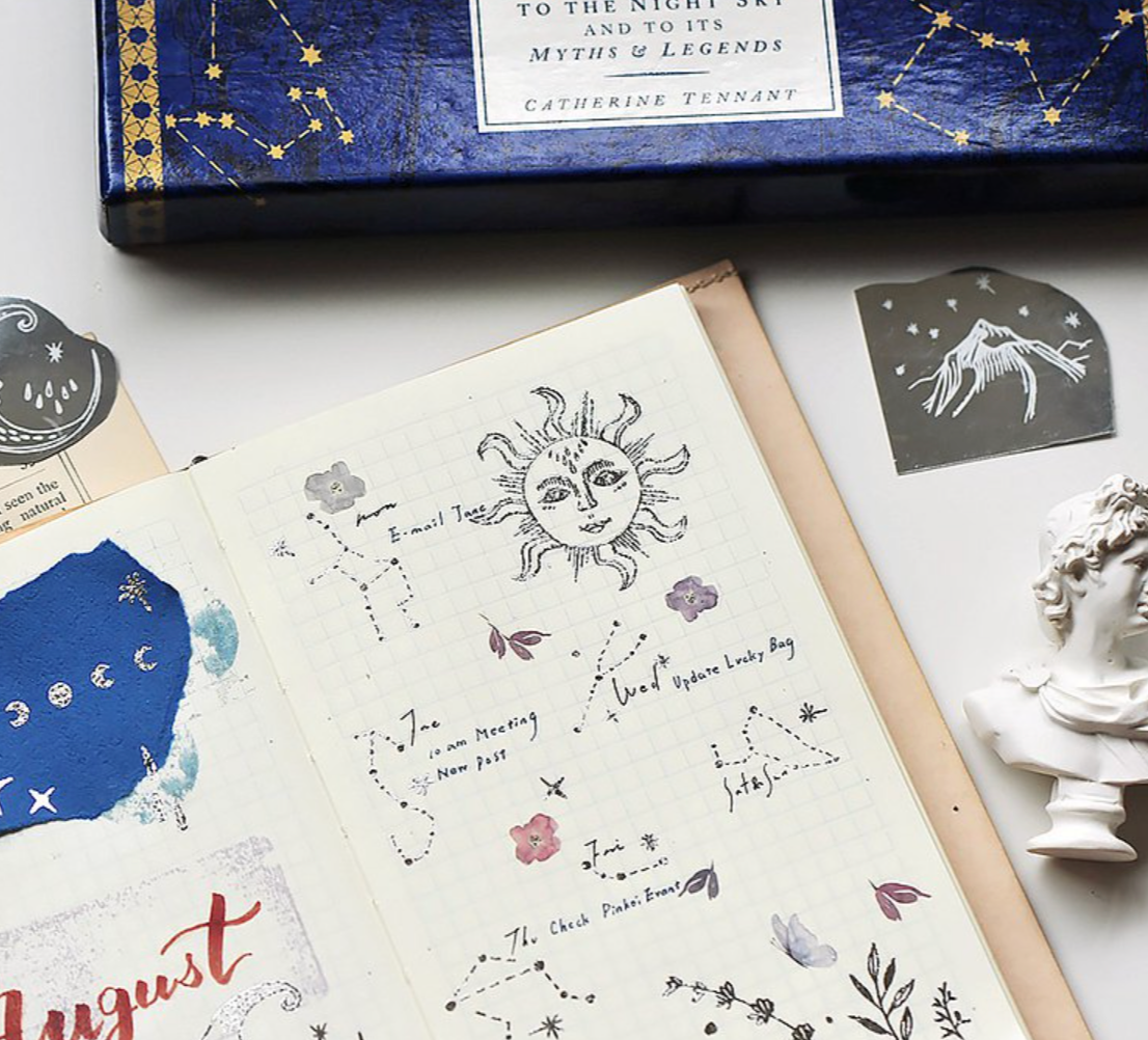 MU Silver Foil Print-On Stickers-02 - Smidapaper Ikigai Shop