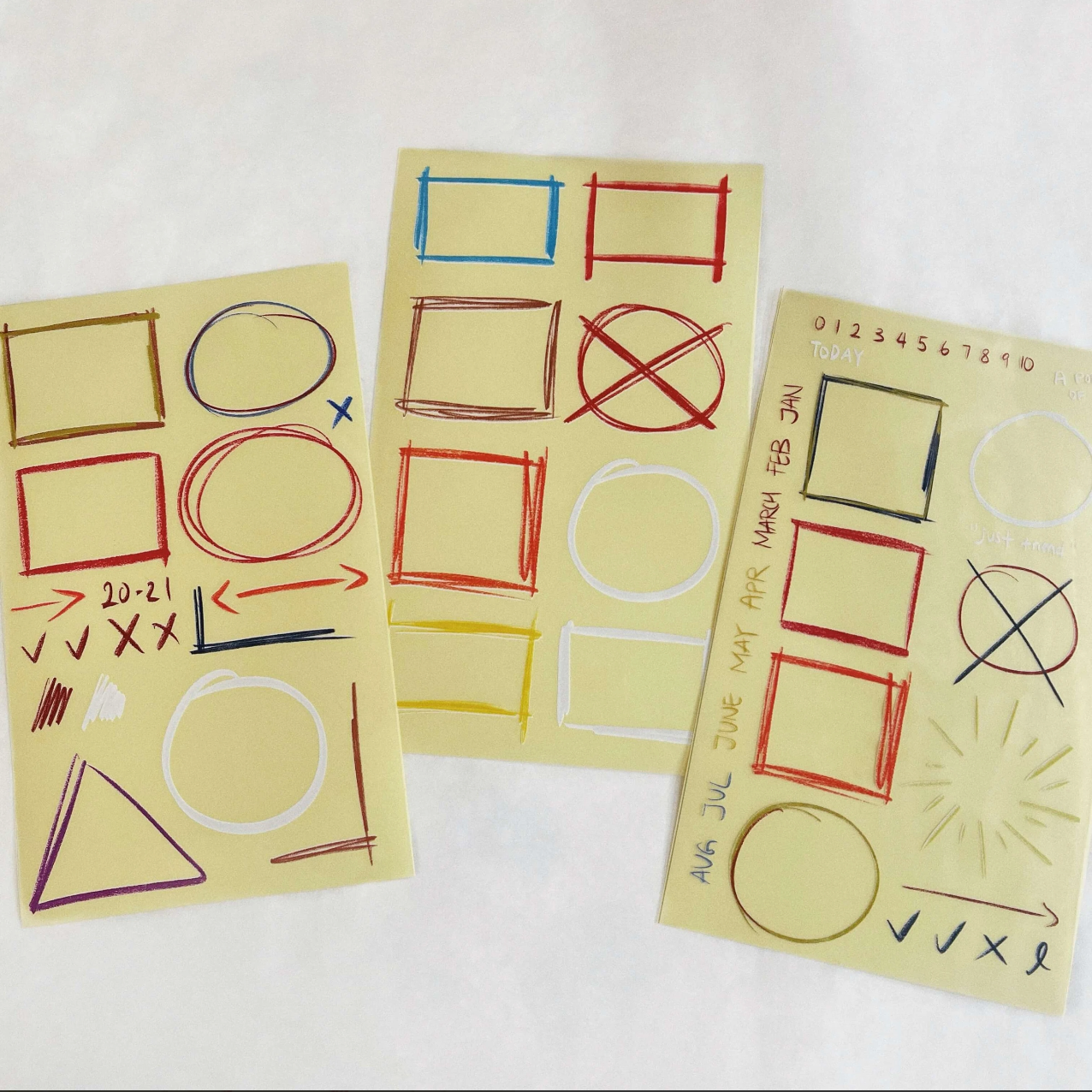 35mm Film Print-On Sticker Set - Smidapaper Ikigai Shop