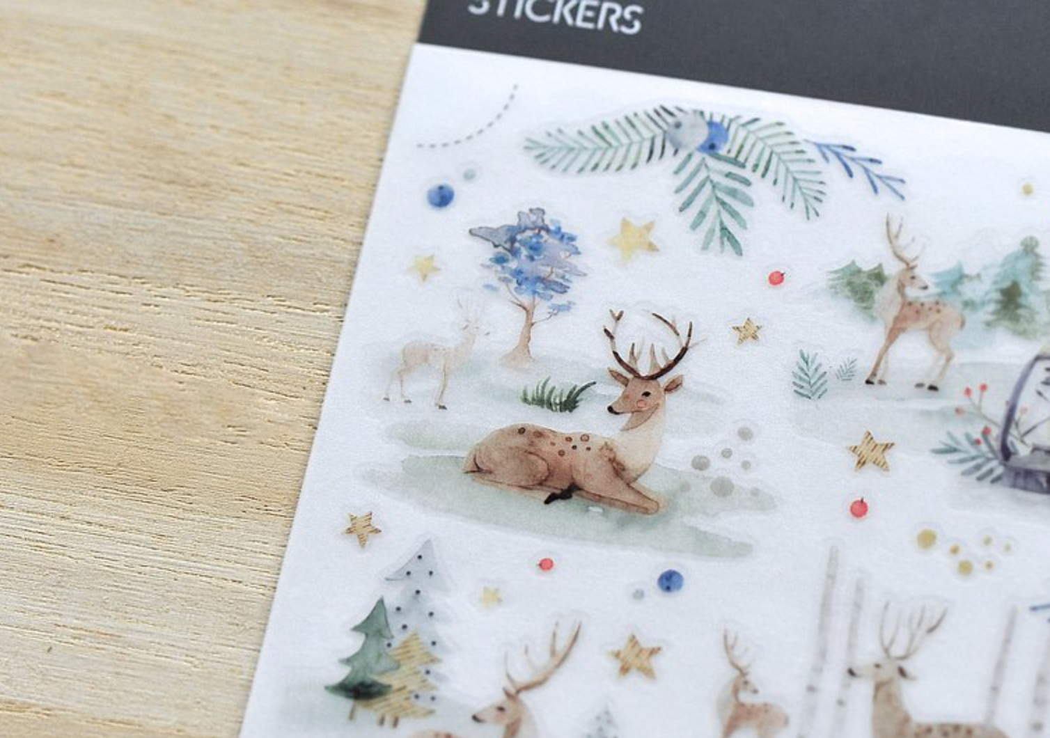 MU Print-On Stickers-Christmas 004: Holiday Season - Smidapaper Ikigai Shop