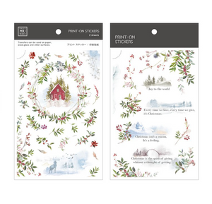 MU Print-On Stickers-Christmas 006: Spirit of Giving - Smidapaper Ikigai Shop