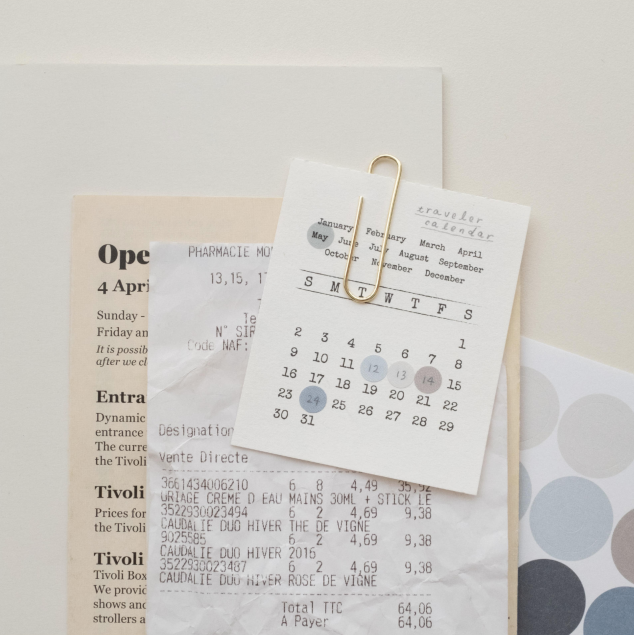 Mood Palette Sticker Sheet (12 types) - Smidapaper Ikigai Shop