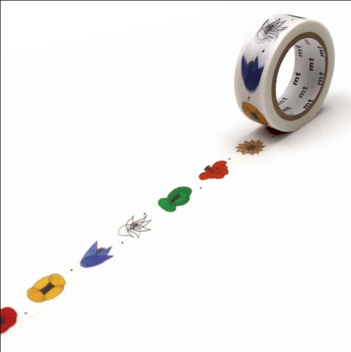MT x Ichiro Yamaguchi Washi Tape MTYAMA03: Hana - Smidapaper Ikigai Shop