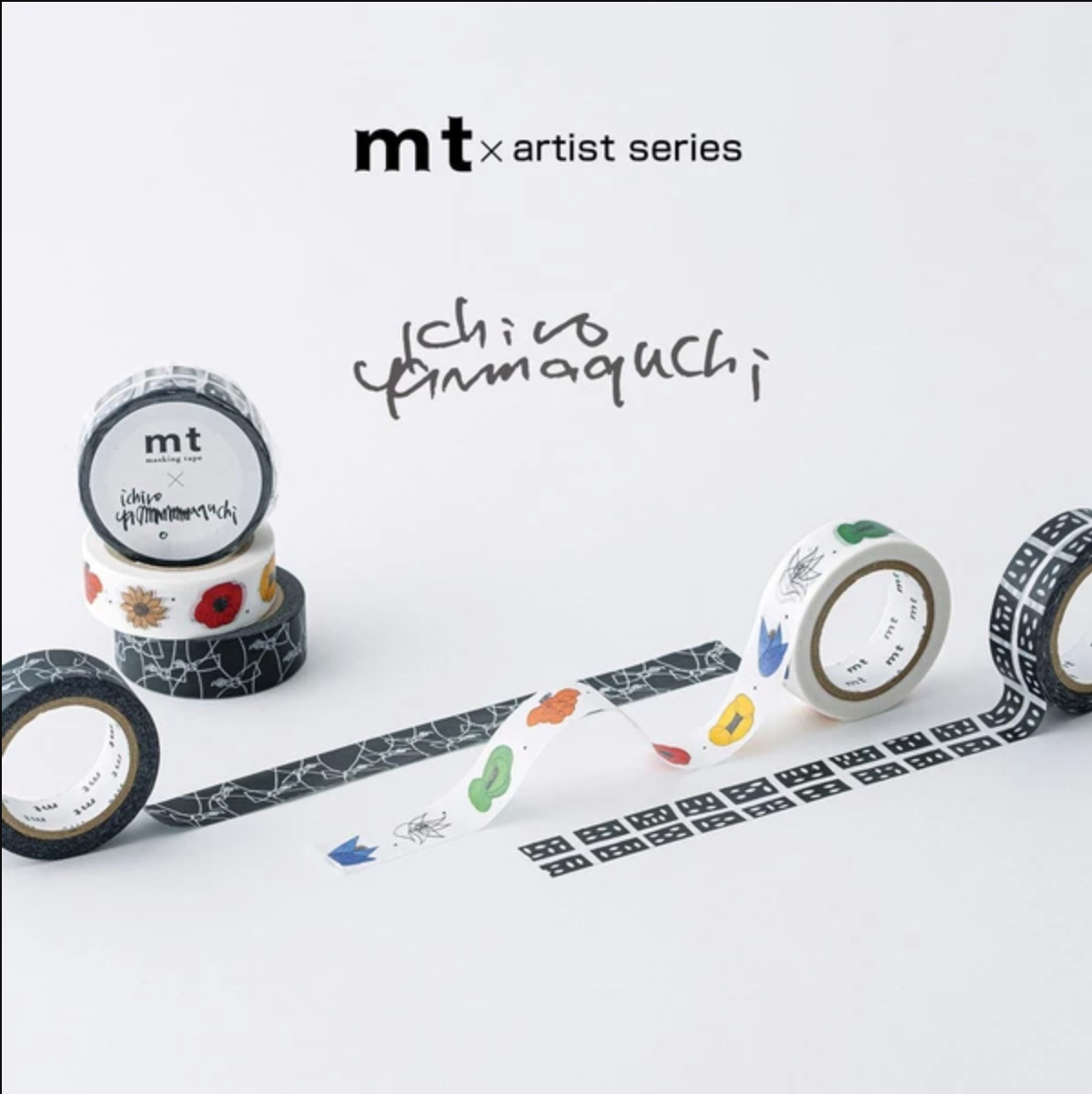 MT x Ichiro Yamaguchi Washi Tape MTYAMA01: Bird - Smidapaper Ikigai Shop