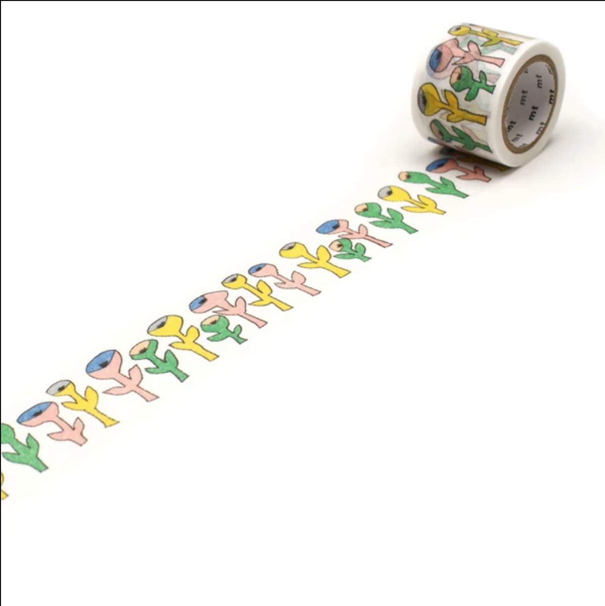 MT x Mina Perhonen Washi Tape MTMINA42: Bloom - Smidapaper Ikigai Shop