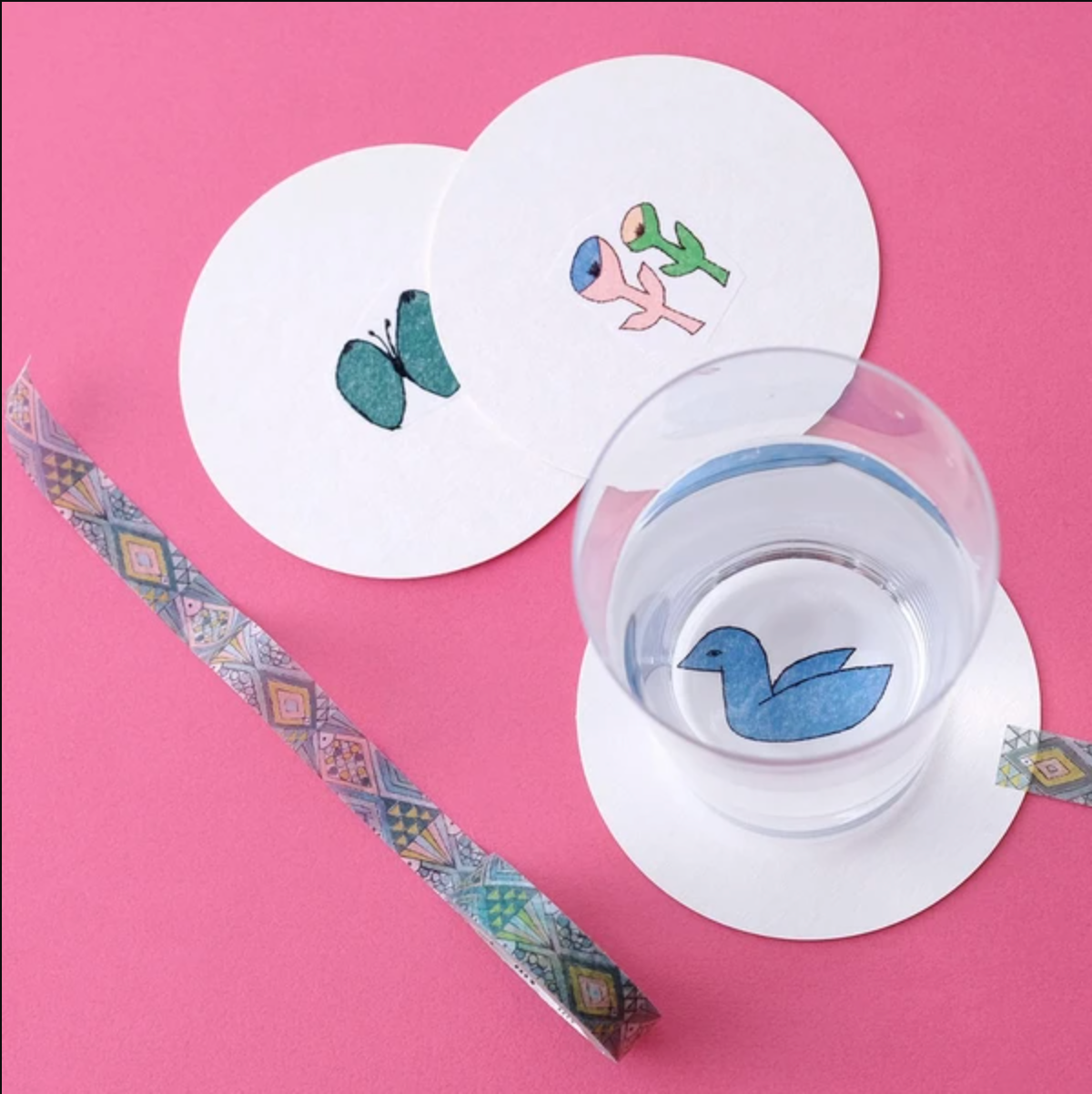 MT x Mina Perhonen Washi Tape MTMINA43: Follow - Smidapaper Ikigai Shop