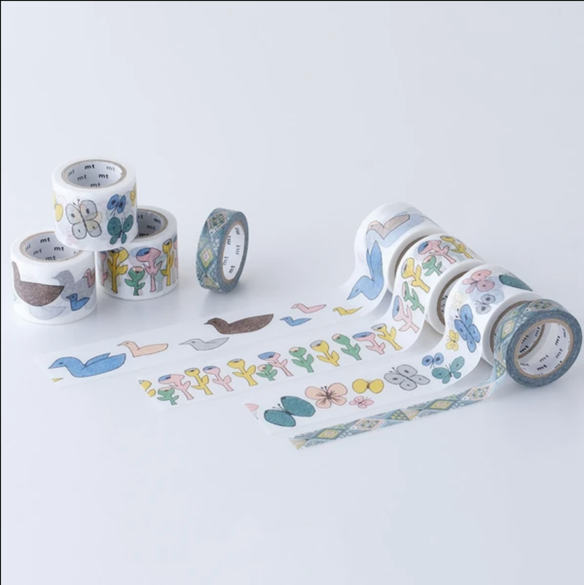 MT x Mina Perhonen Washi Tape MTMINA43: Follow - Smidapaper Ikigai Shop
