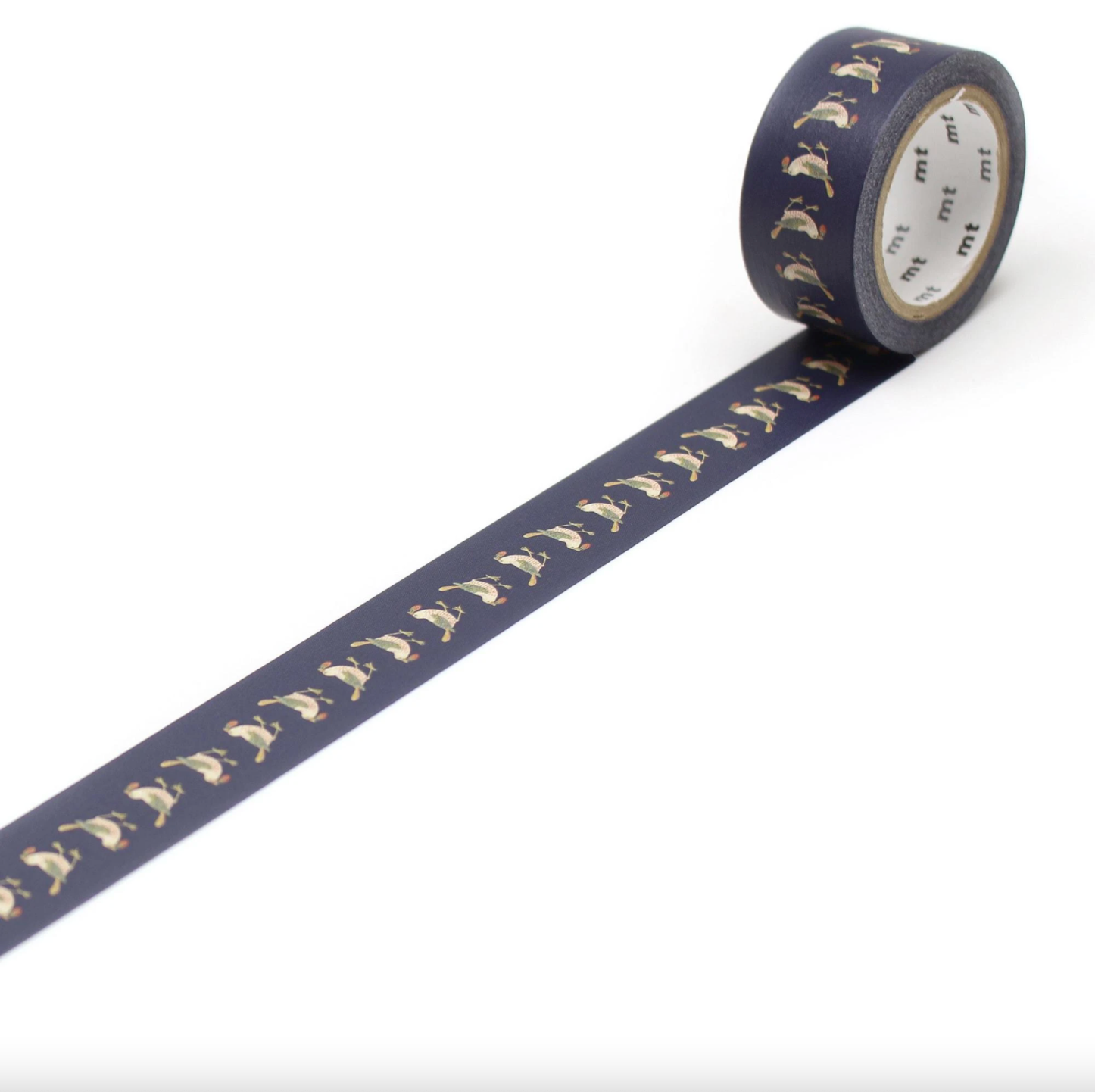 MT x William Morris Washi Tape MTWILL25: Strawberry Thief Bird - Smidapaper Ikigai Shop