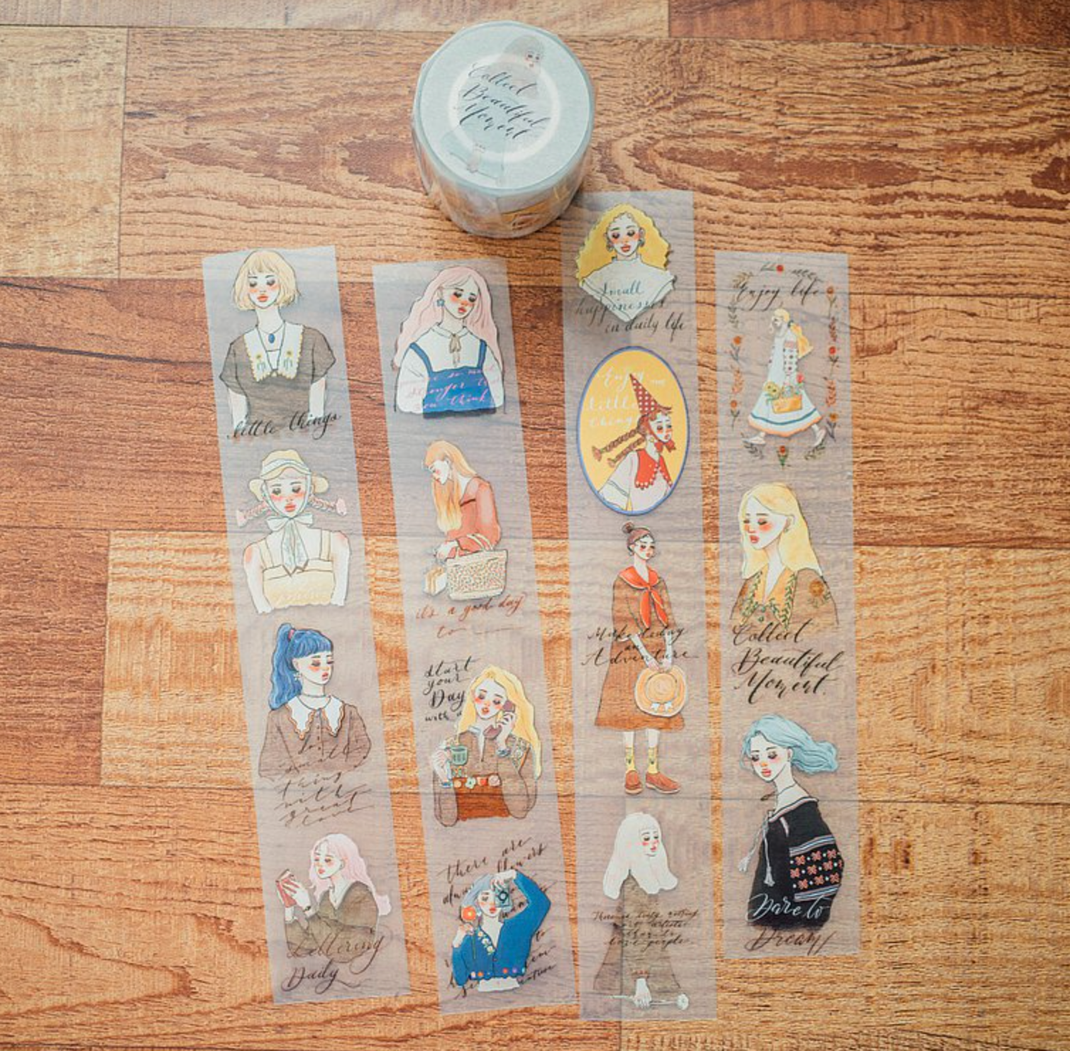La Dolce Vita song of a hundred blooms pet tape - Smidapaper Ikigai Shop