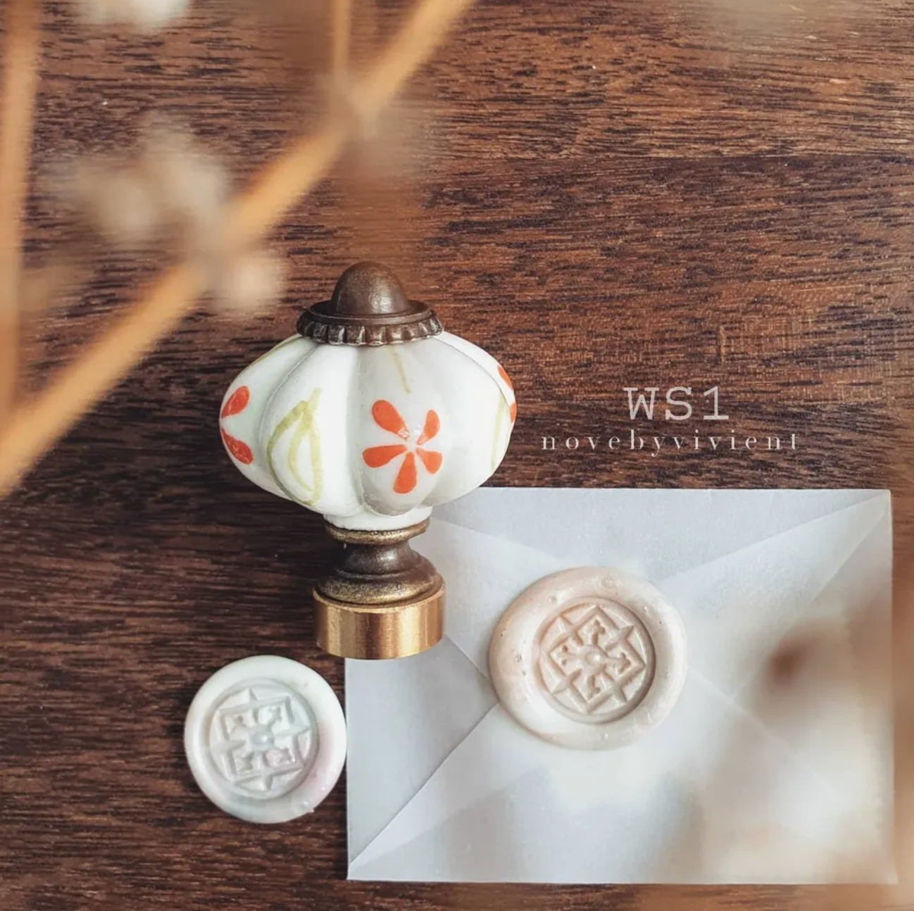 Nove Home Cherrie Wax Seal #1 - Smidapaper Ikigai Shop