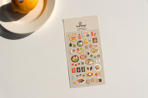 Suatelier Food Trip #5 Stickers - Smidapaper Ikigai Shop
