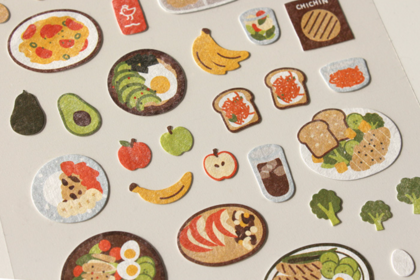Suatelier Food Trip #5 Stickers - Smidapaper Ikigai Shop