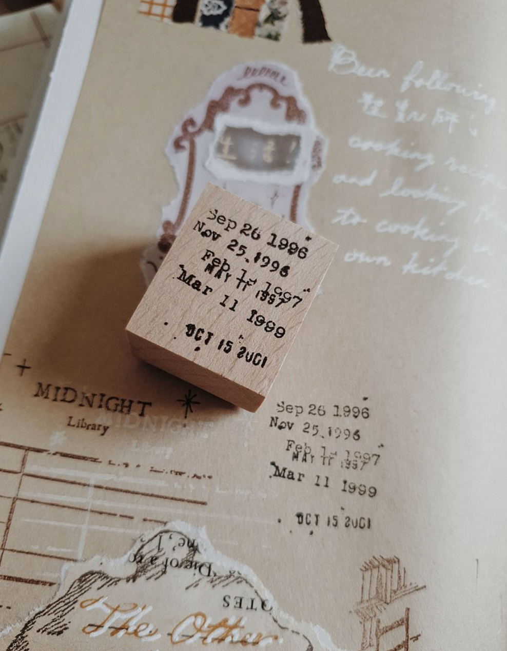 Yeoncharm Days Rubber Stamp - Smidapaper Ikigai Shop