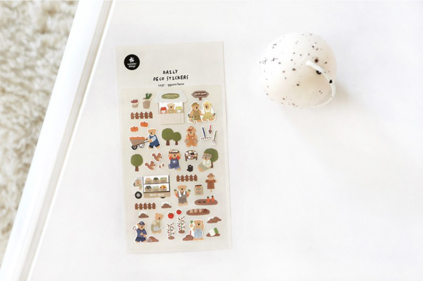 Suatelier Ggumi Farm Stickers