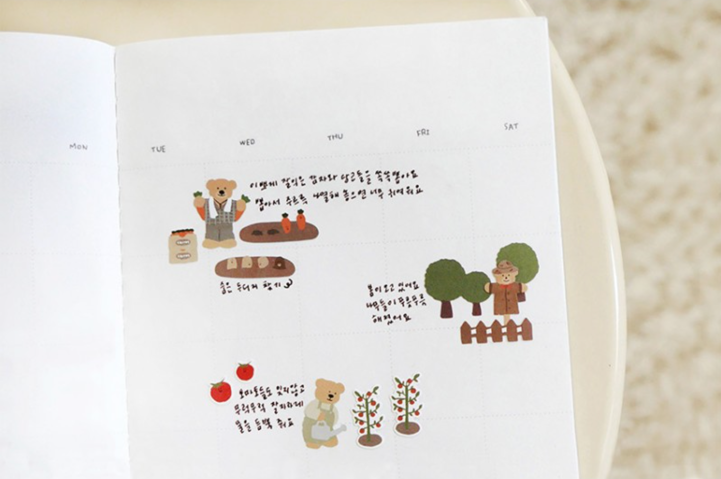 Suatelier Ggumi Farm Stickers