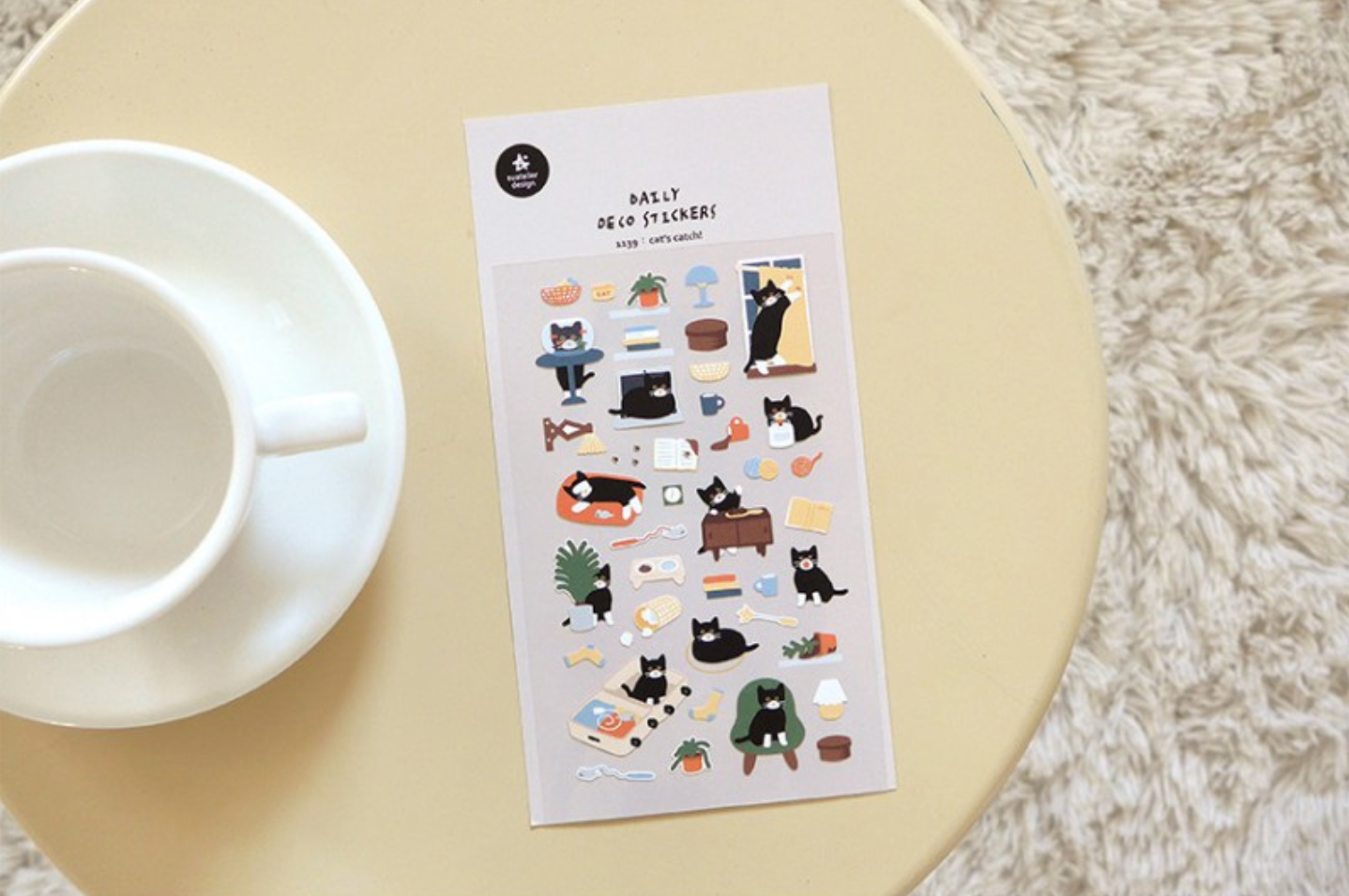 Suatelier Cat's Catch! Stickers
