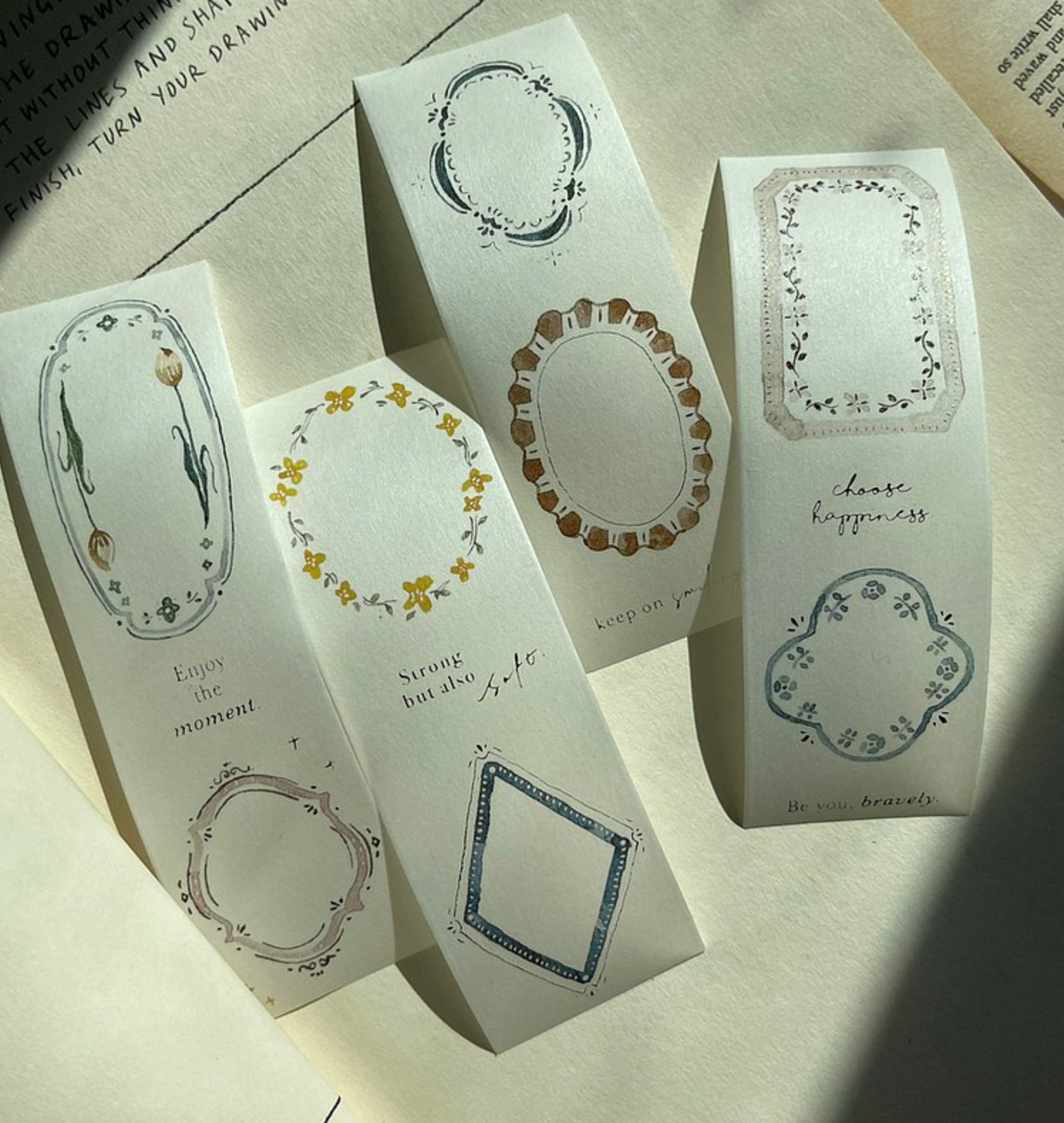 Pion Plate Paper Tape (with bronze hot stamping)