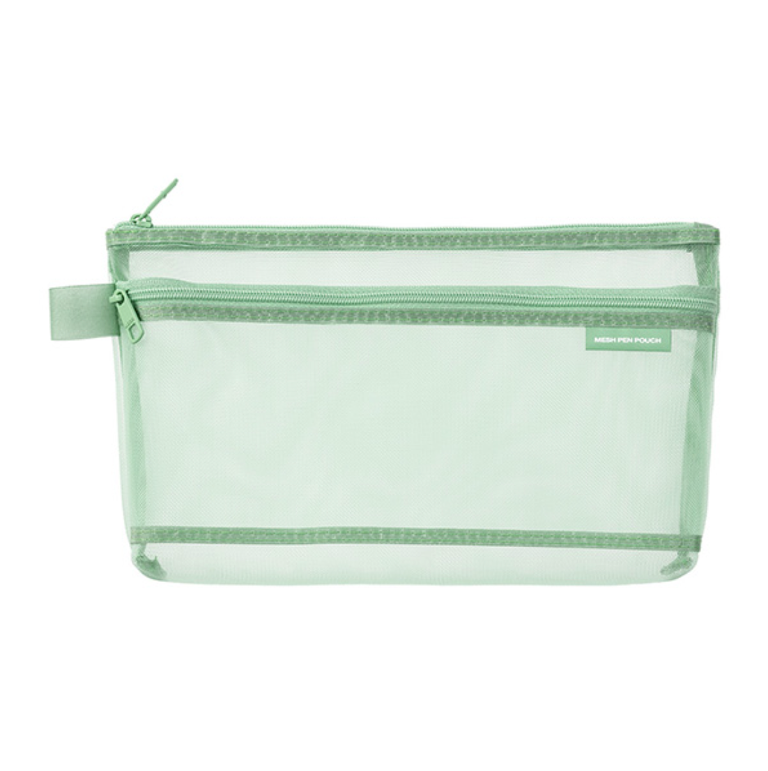 Midori Mesh Pen Pouch- Pale Green (Limited)