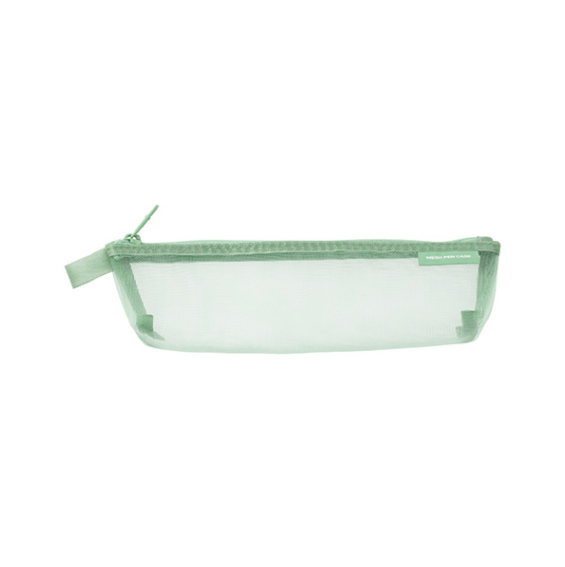 Midori Mini Mesh Pen Case- Pale Green (Limited)