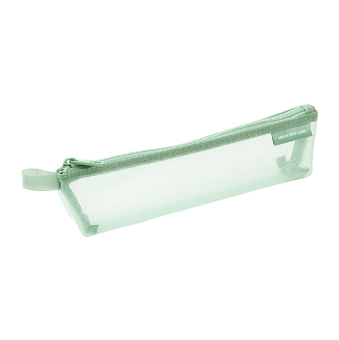 Midori Mini Mesh Pen Case- Pale Green (Limited)