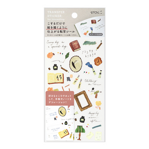 Midori Transfer Stickers: Stationery