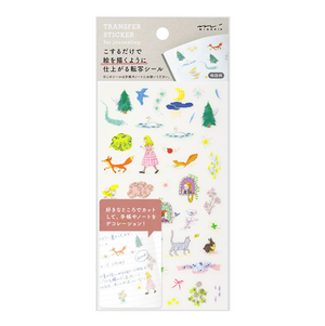 Midori Transfer Stickers: Storybook