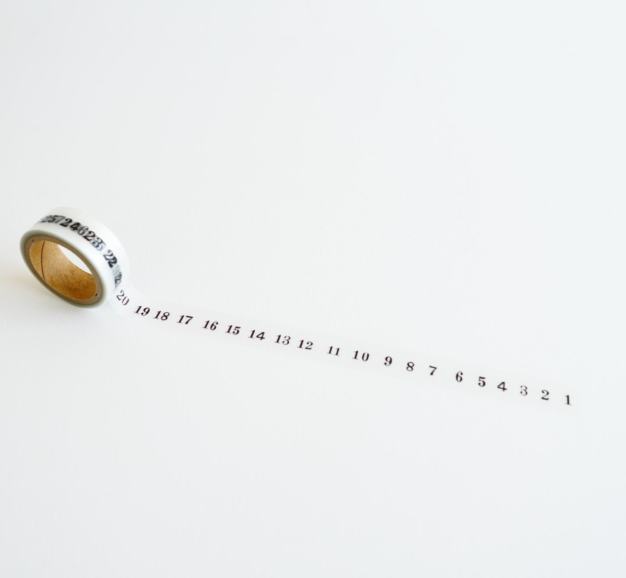 Yohaku Original Clear Masking Tape- (CT-017) Calendar