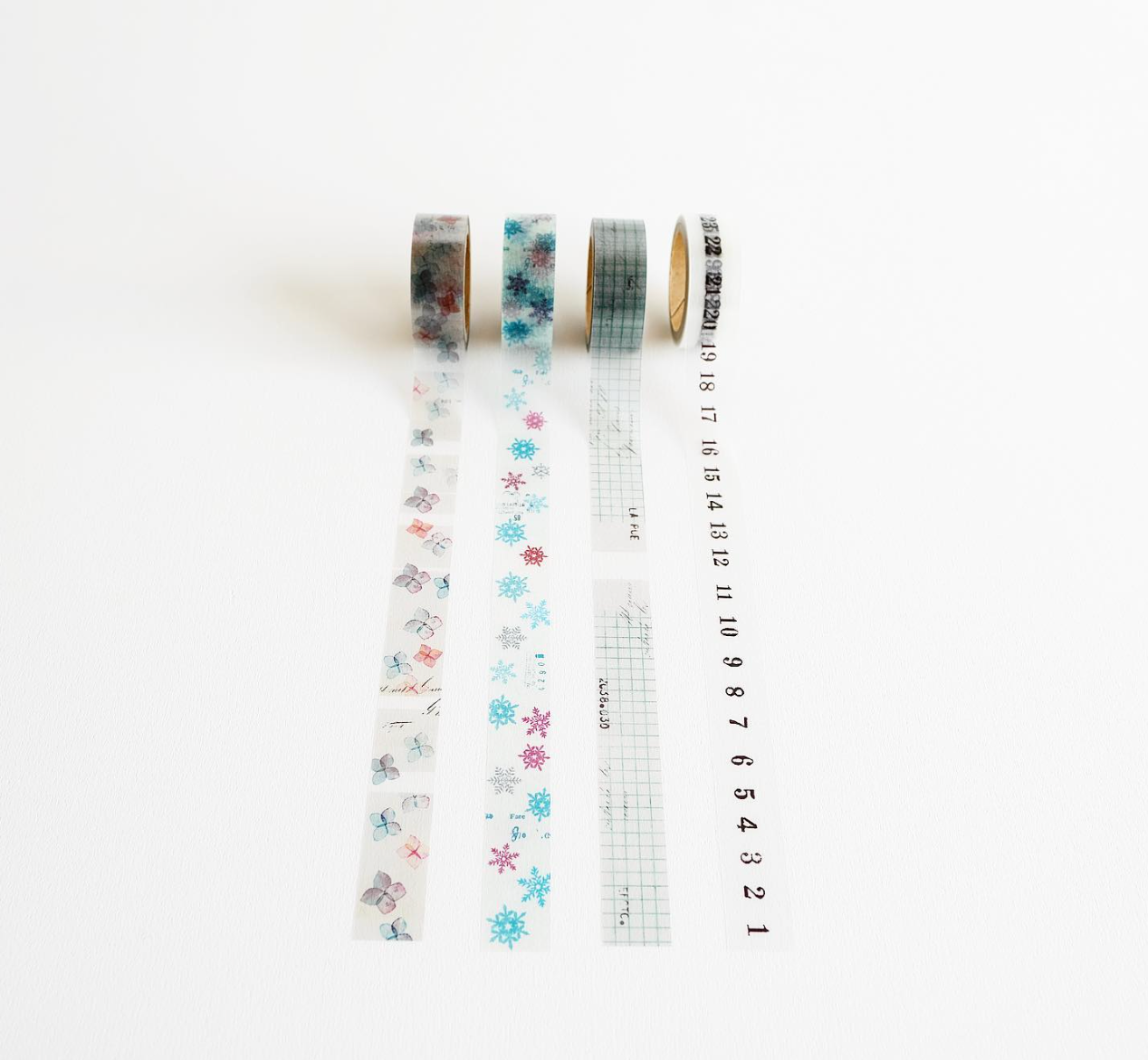 Yohaku Original Clear Masking Tape- (CT-017) Calendar