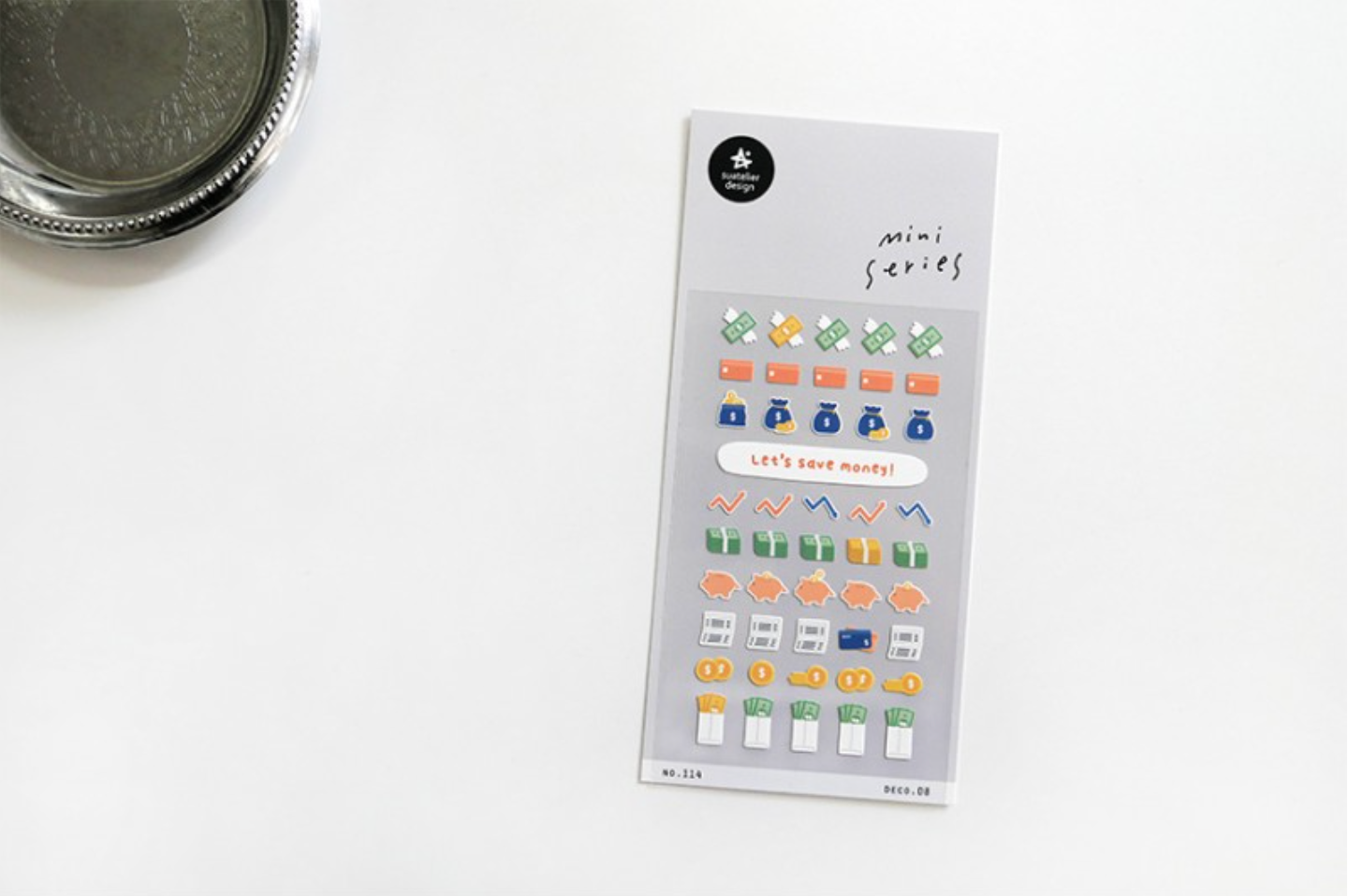 Suatelier Mini Series Stickers- Deco .08