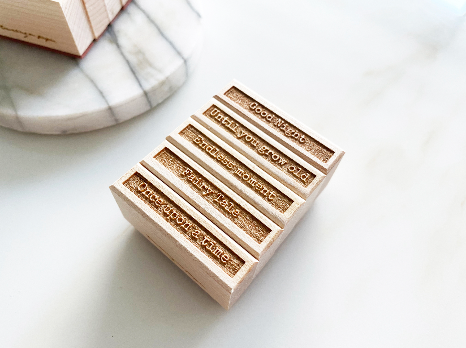 TOP Studio Rubber Stamp Set: pm__ (set of 5)