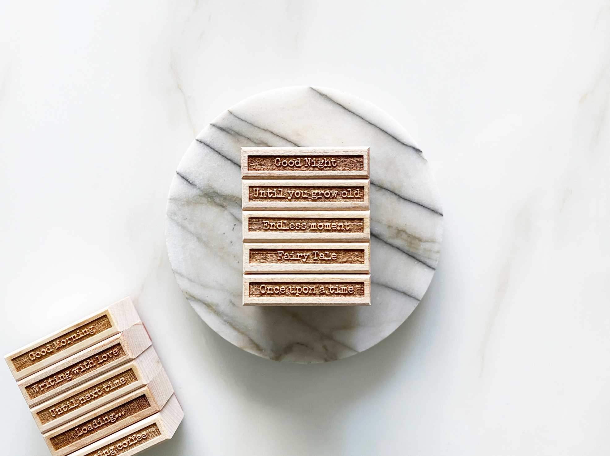 TOP Studio Rubber Stamp Set: pm__ (set of 5)