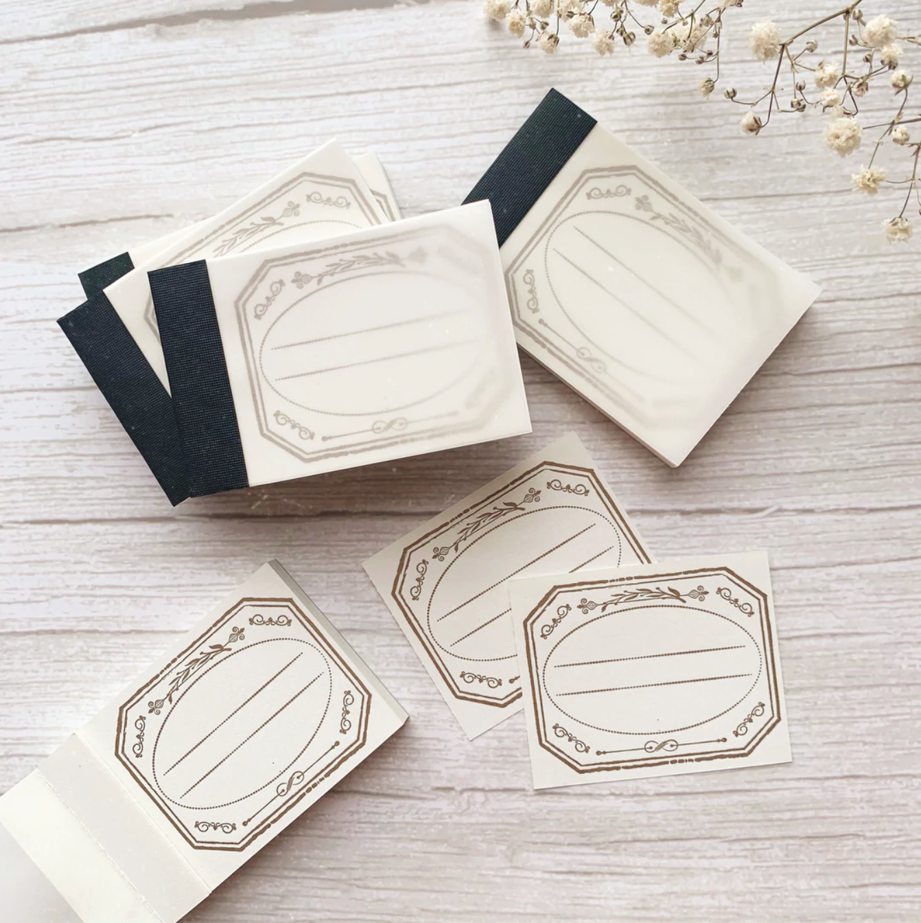 Vintage Frame-Mini Notepad Oeda Letterpress x Journal Pages
