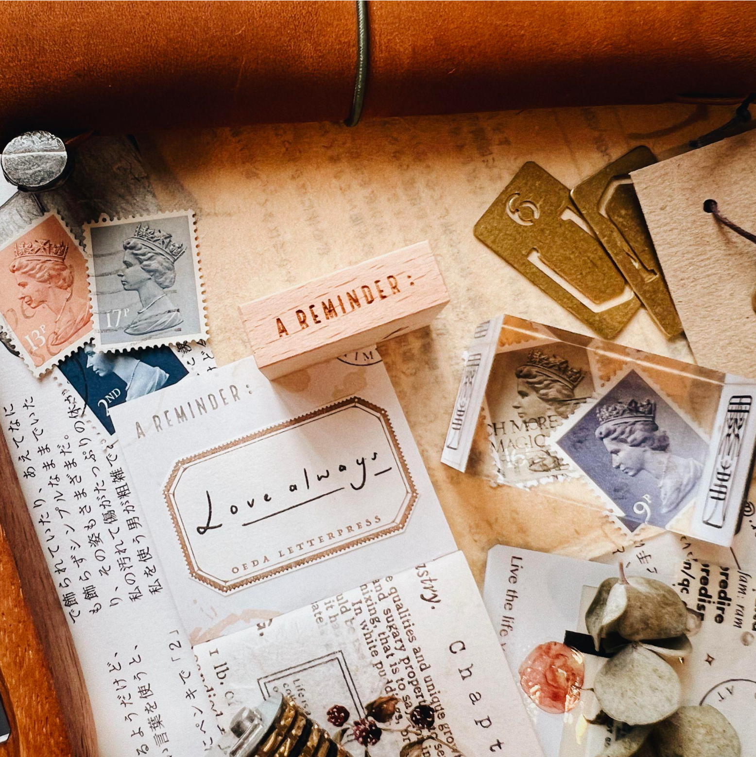 A reminder Rubber Stamp by Penspapersplanner