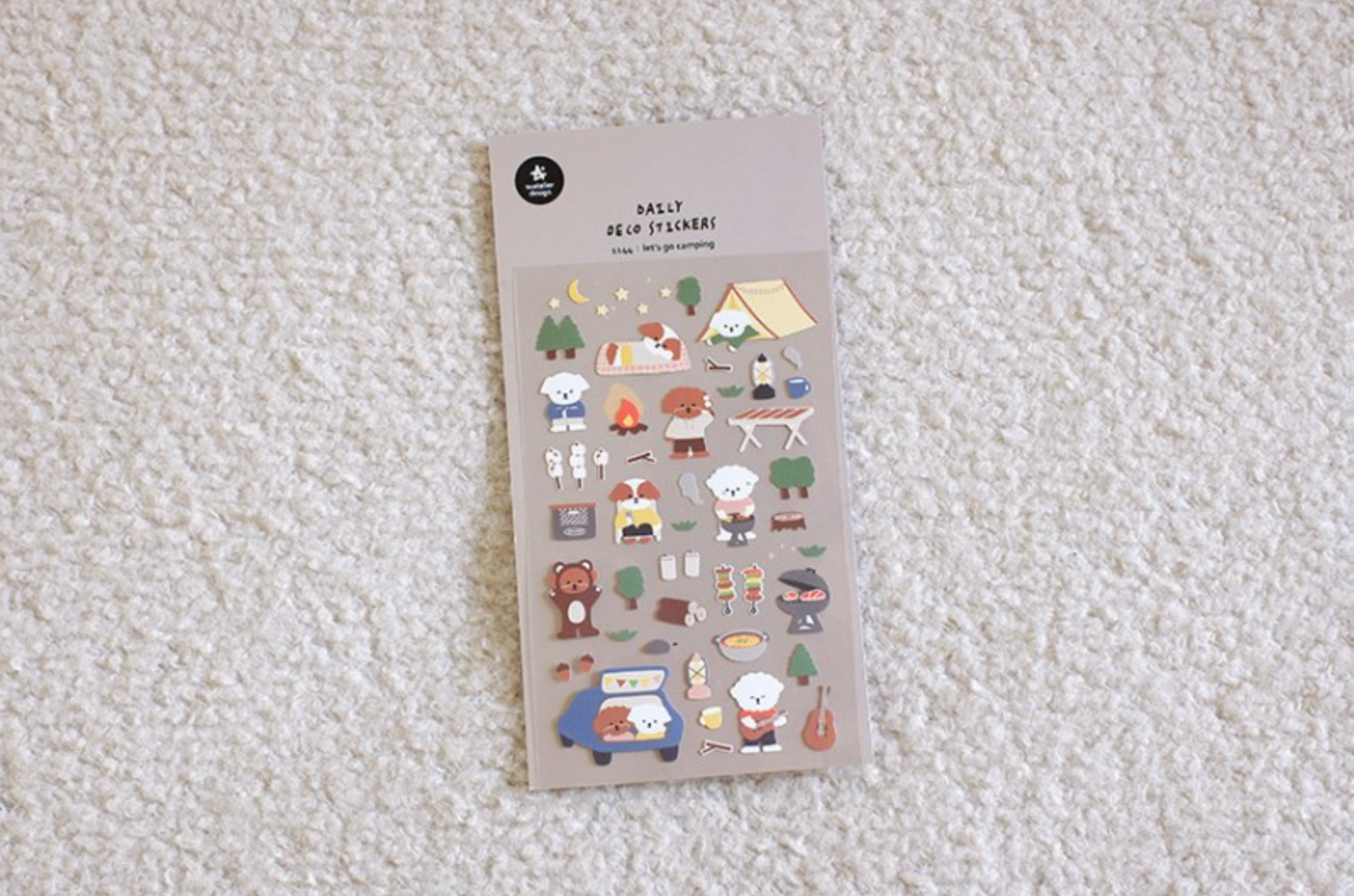 Suatelier Let's Go Camping Stickers