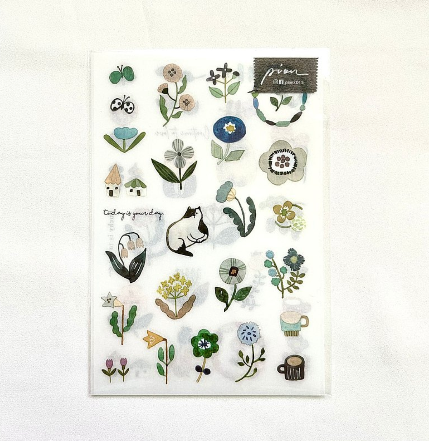Pion Twilight Transfer Sticker (Pack of 2)