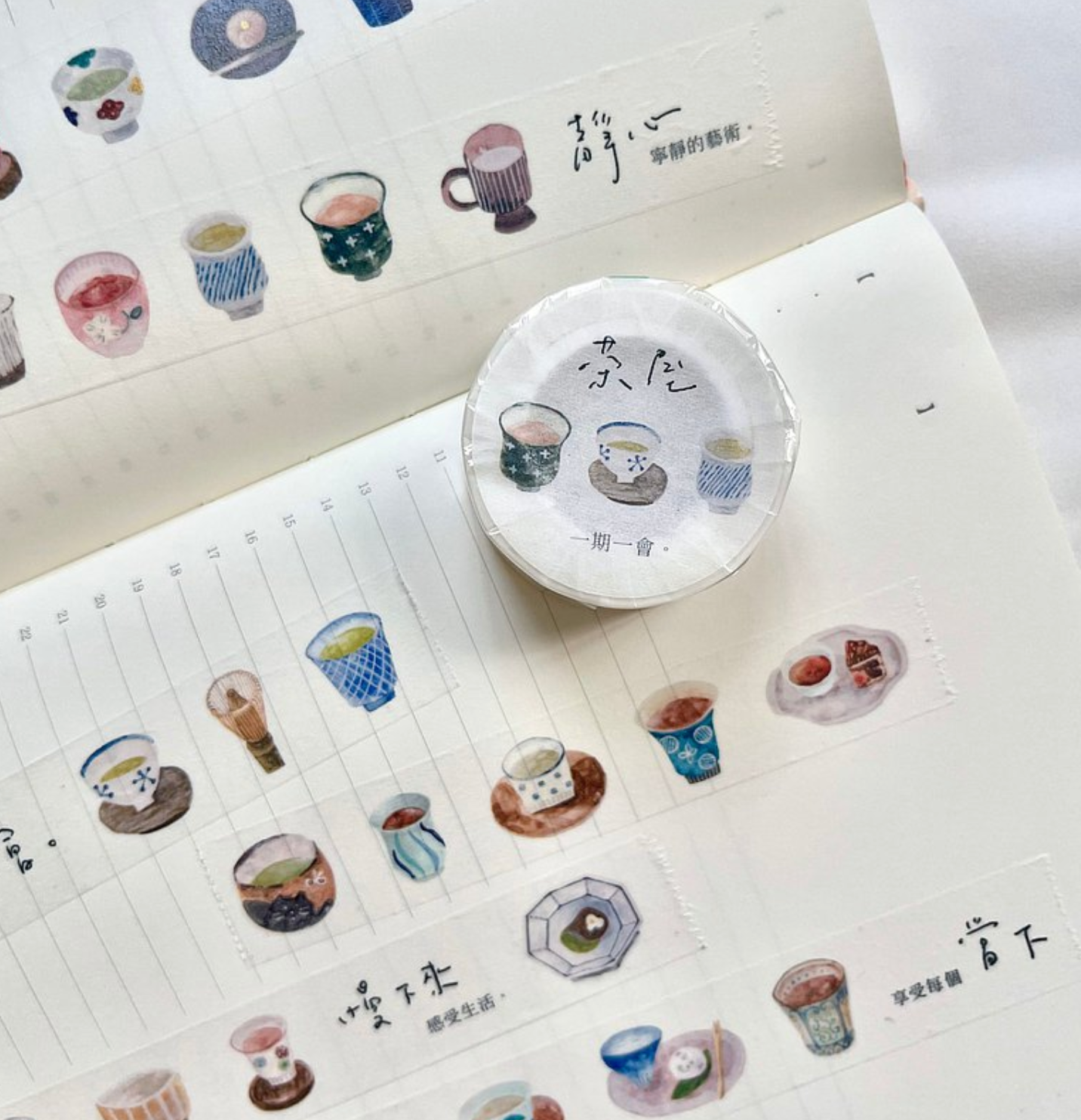 Pion Tea House Washi Tape