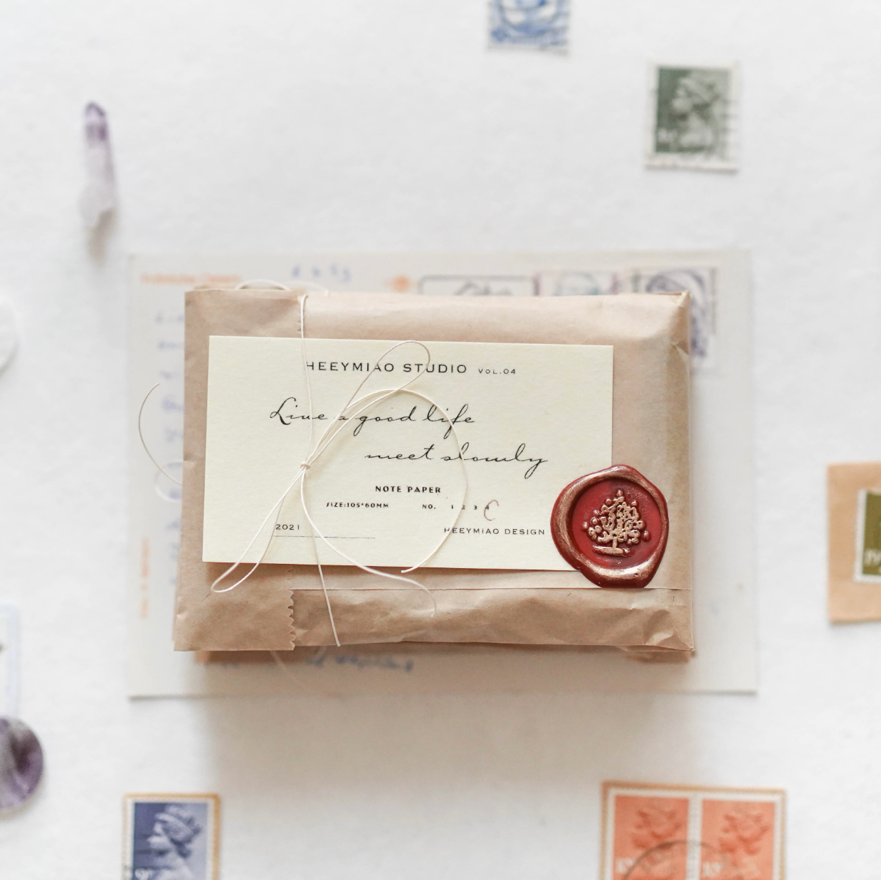 Heeymiao Retro Labels (3 types)