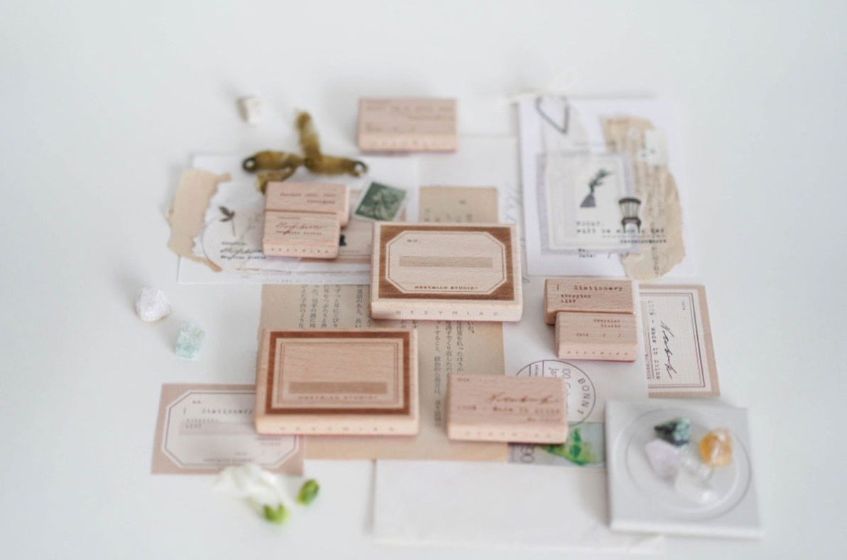 Heeymiao Frame Rubber Stamps (4 designs)