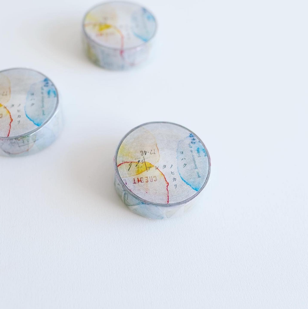 Yohaku Original Washi Tape- (Y-100) Tomorrow's Light
