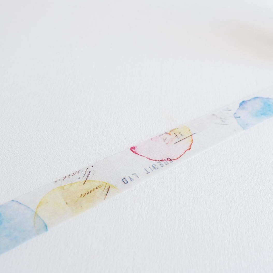 Yohaku Original Washi Tape- (Y-100) Tomorrow's Light