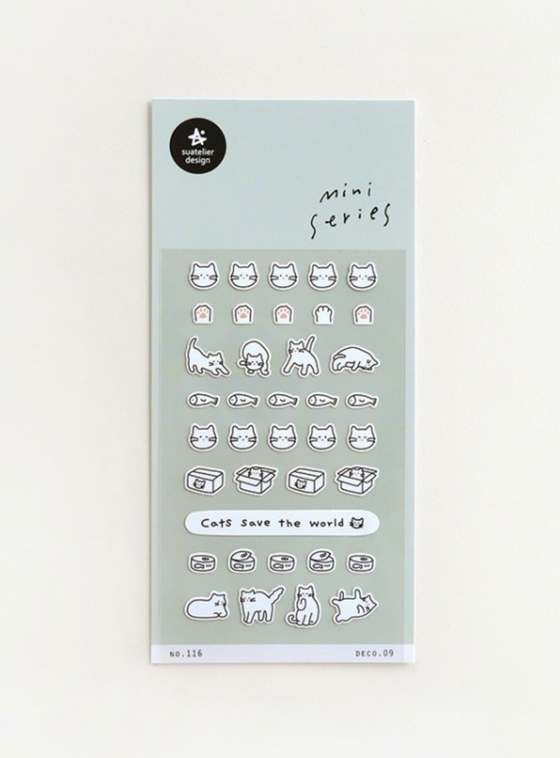 Mini Series Stickers- Deco .09
